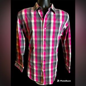 Apt 9 Stretch Slim Fit Long Sleeve Button Down Dress Shirt